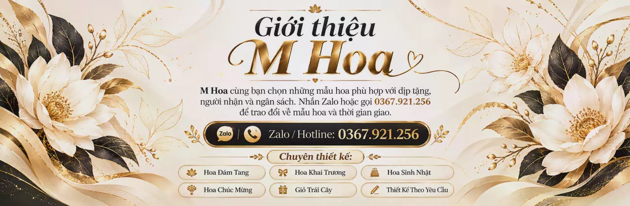 Ảnh bìa Shop hoa tươi Phường Gia Viên Hải Phòng - Cùng bạn gửi lời cảm ơn